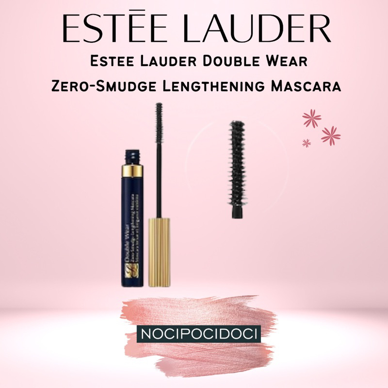 Jual Estee Lauder Double Wear Zero- Smudge Lengthening Mascara | Shopee ...