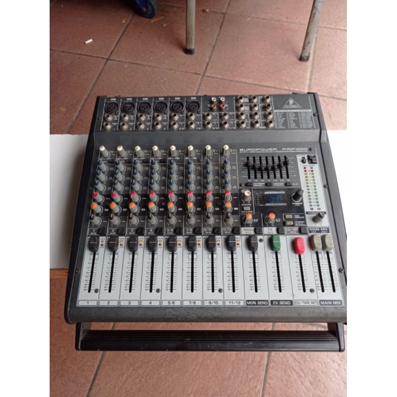 Jual power mixer behringer europower pmp 1000 bekas second Shopee