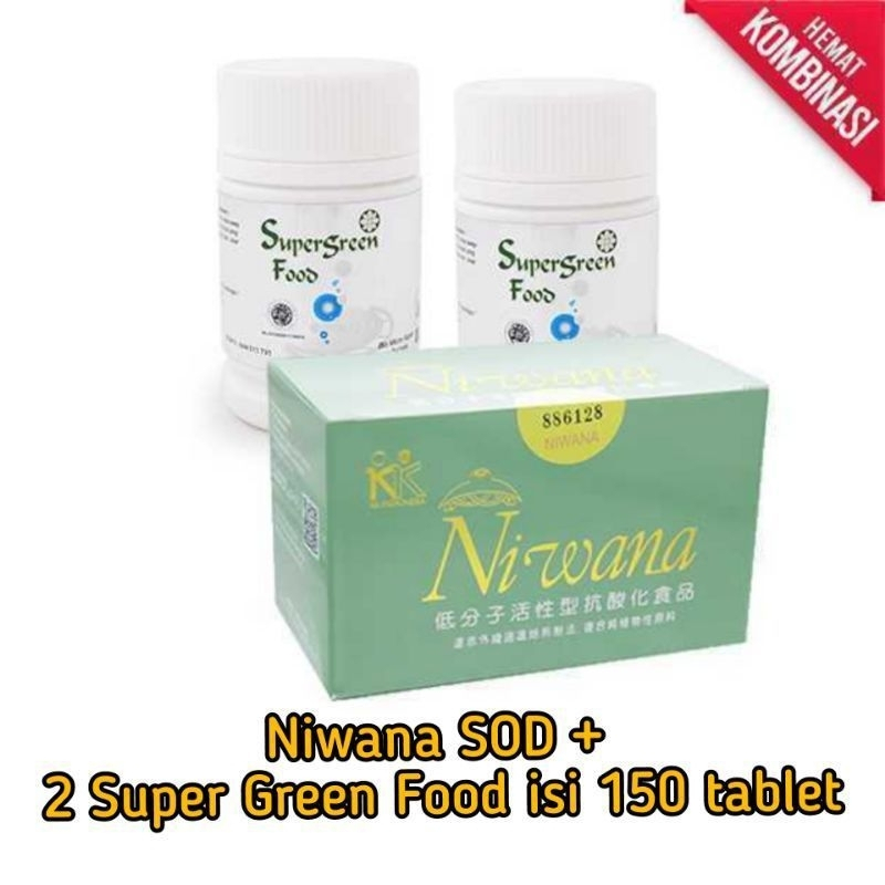 Jual Niwana SOD Suplemen Antioksidan Tinggi Untuk Penyakit Degeneratif ...
