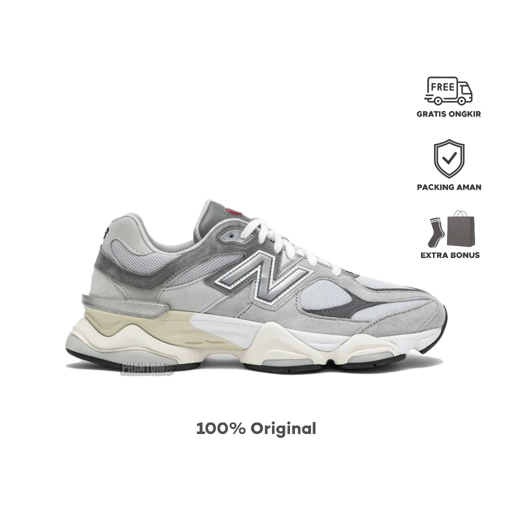Jual New Balance 9060 Rain Cloud Grey | Shopee Indonesia