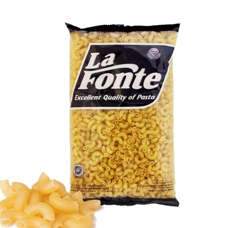 Jual La Fonte Chifferi Rigati / Pasta Bentuk Makaroni elbow 206 500 gr ...