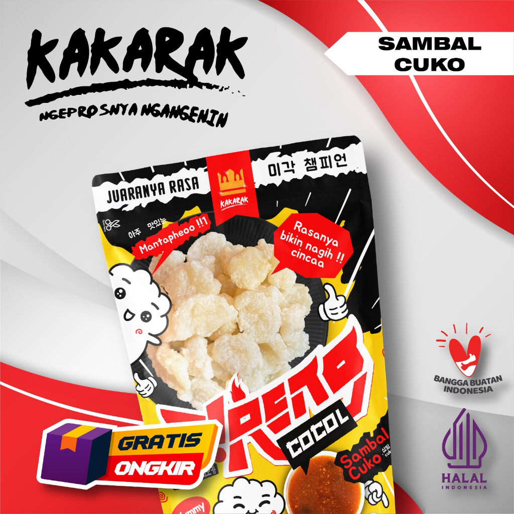 Jual Kakarak - Cireng Aci Goreng Sambal Cuko Spesial Bandung - 250gr ...