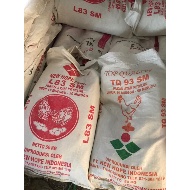 Jual Karung Plastik Bekas Pakan 50 Kg Isi 50 Pcs Shopee Indonesia