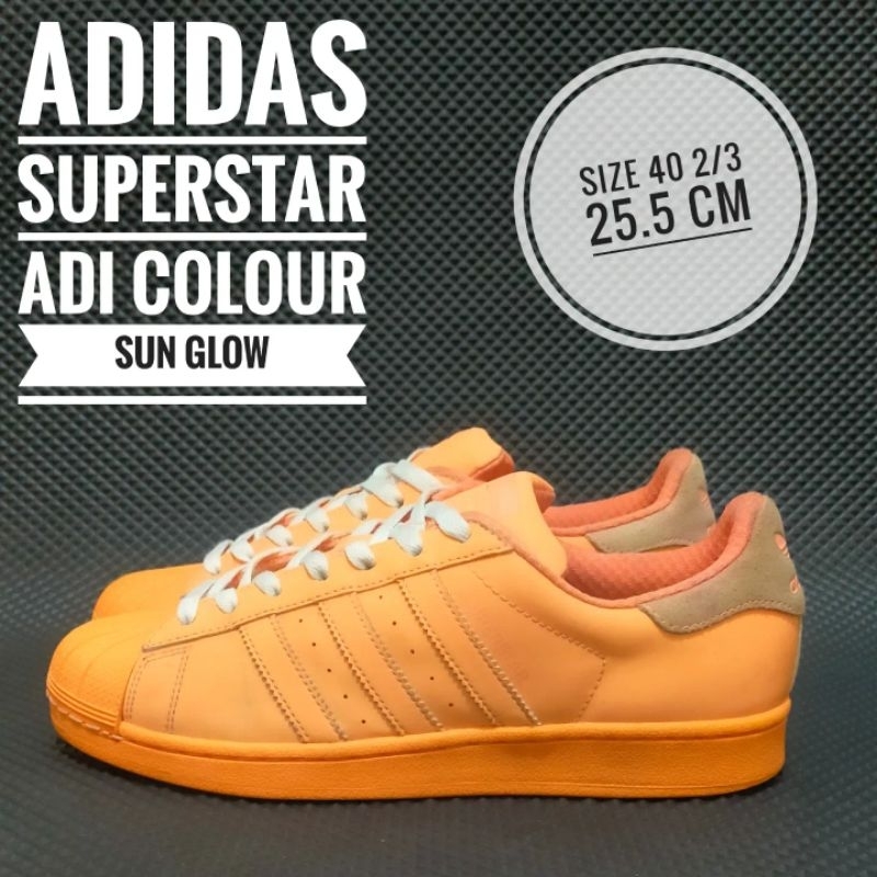 Adidas Superstar adicolour sun glow