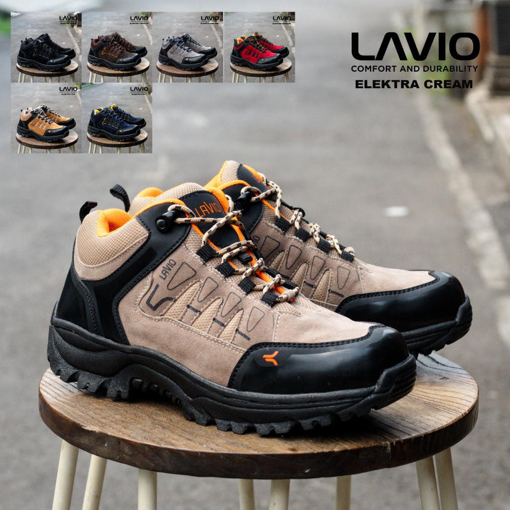 Jual Sepatu Safety Lavio Sepatu Pria Safety Boots High Premium Quality Elektra Booster Mood