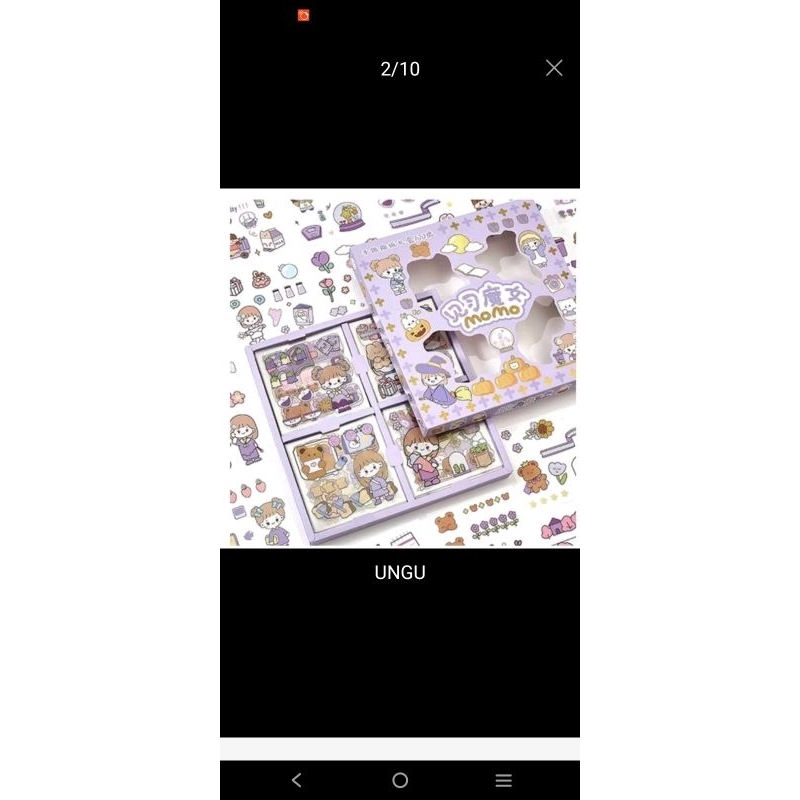 Jual sticker momo 100pcs | Shopee Indonesia