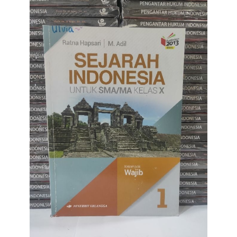 Jual Buku Sejarah Indonesia Untuk SMA/MA Kelas 10 - Ratna Hapsari ...