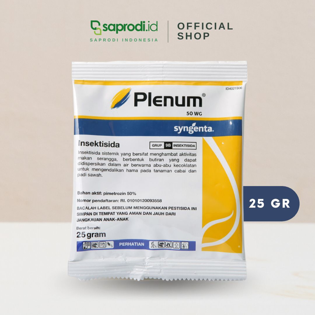 Jual SYNGENTA PLENUM 50 WG Insektisida Sistemik 25 gram | Shopee Indonesia