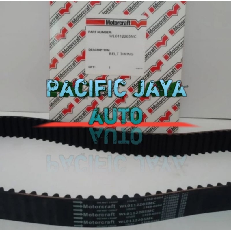Jual Timing belt ford ranger 2.500 cc/everest TDI WL01 12 205MC