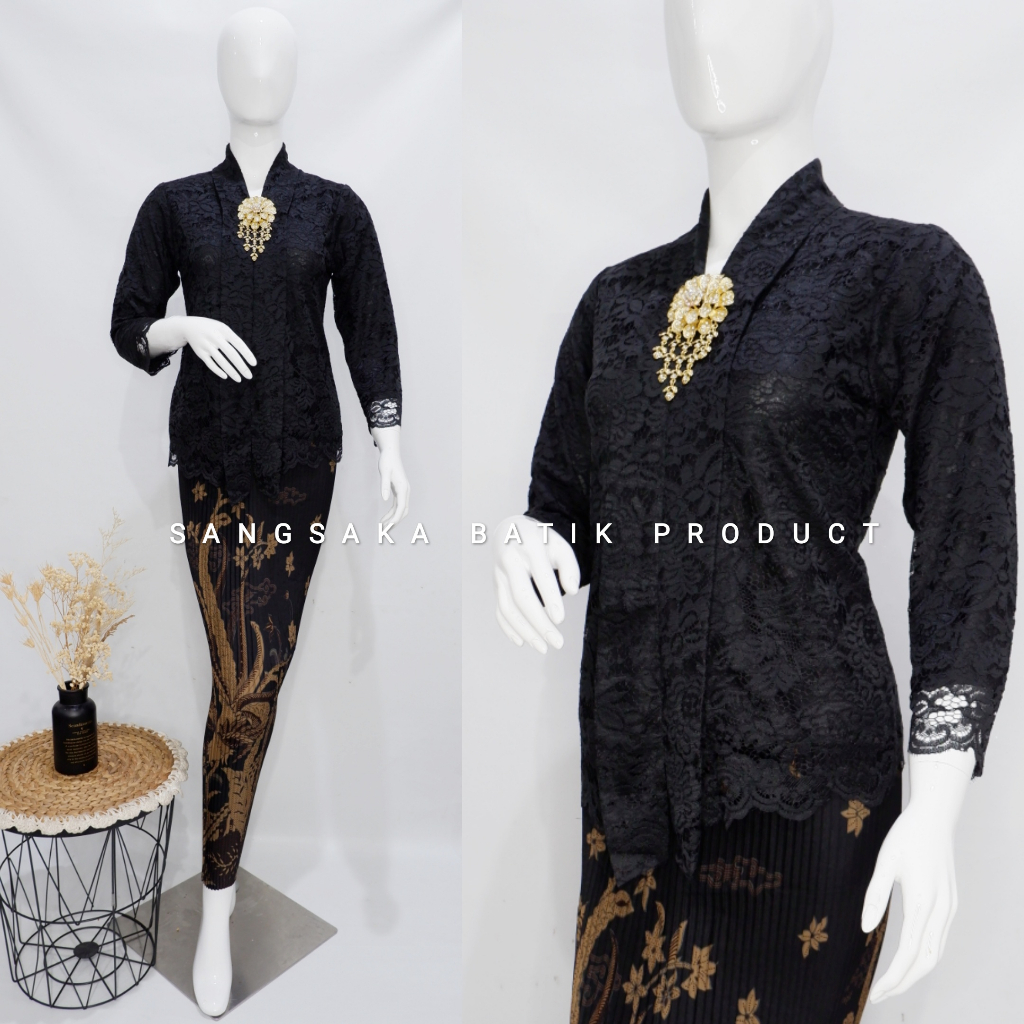 Jual Kebaya Tunik / Kebaya Kartini / Tunik Brokat / Kebaya Modern ...