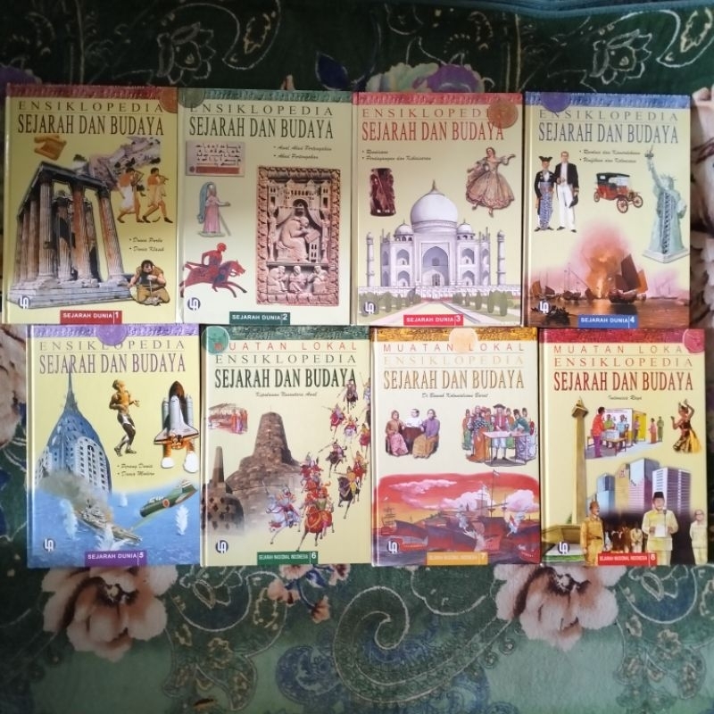 Jual ORIGINAL BUKU ENSIKLOPEDIA SEJARAH DAN BUDAYA JILID 1 2 3 4 5 6 7 ...