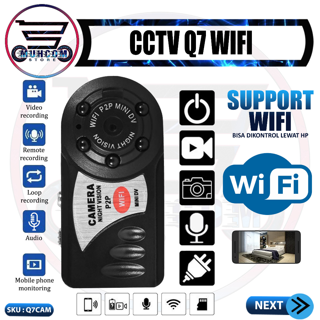 Q7 mini wifi camera hot sale app