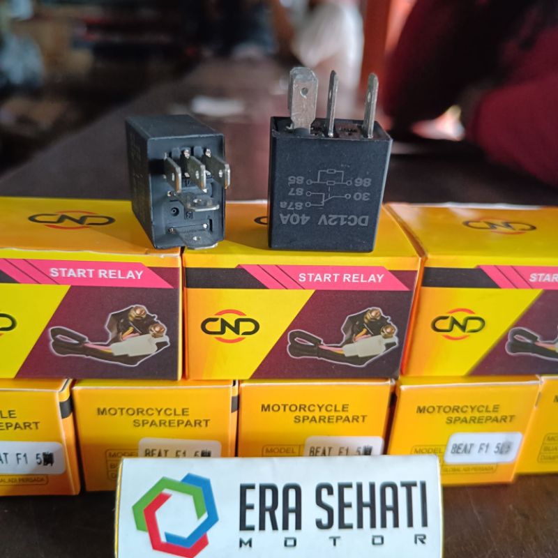 Jual Stater Relay kaki 5 Beat fi Beat Esp Vario fi scoopy fi Original