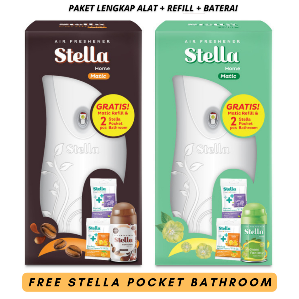 Jual Original Stella Matic Pengharum Ruangan Semprot Otomatis | Shopee