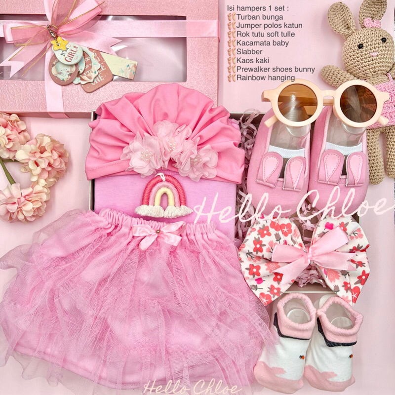 Jual HELLO CHLOE Cotton Candy Series Newborn Baby Gift Set