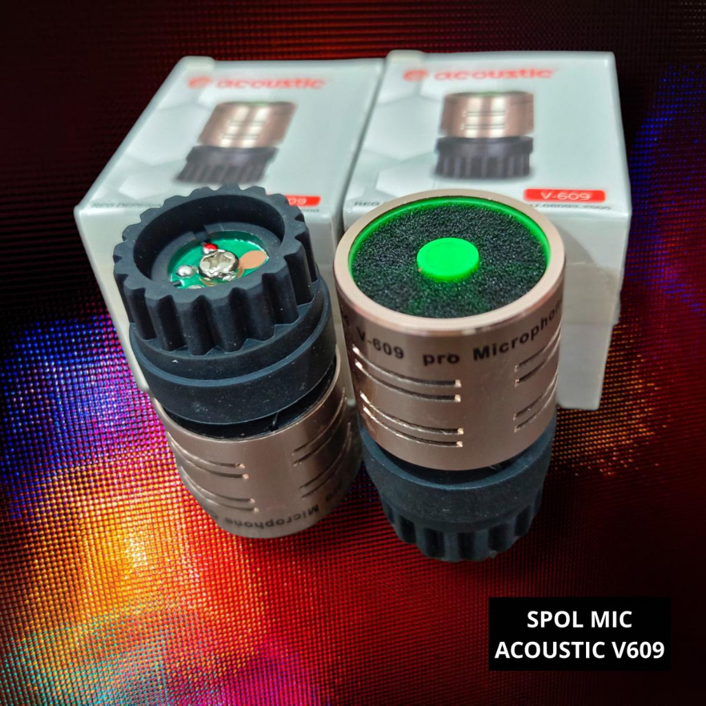 Jual Spol Mic Acoustic V609 / Spul Mic Acoustic V 609 | Shopee Indonesia