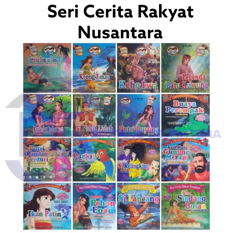 Jual Buku Cerita Anak SERI CERITA RAKYAT NUSANTARA Bilingual 2 Bahasa ...