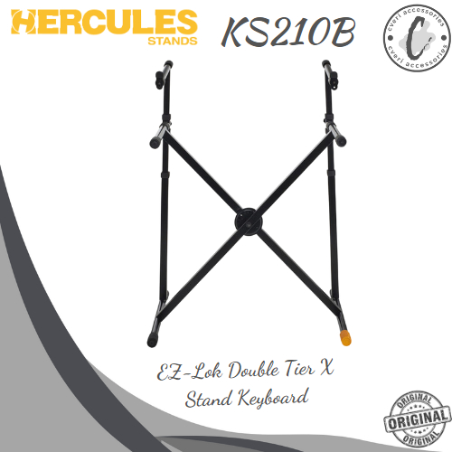 Jual Stand Hercules KS210B Stand Keyboard Double Tier X 2 Susun KS210B
