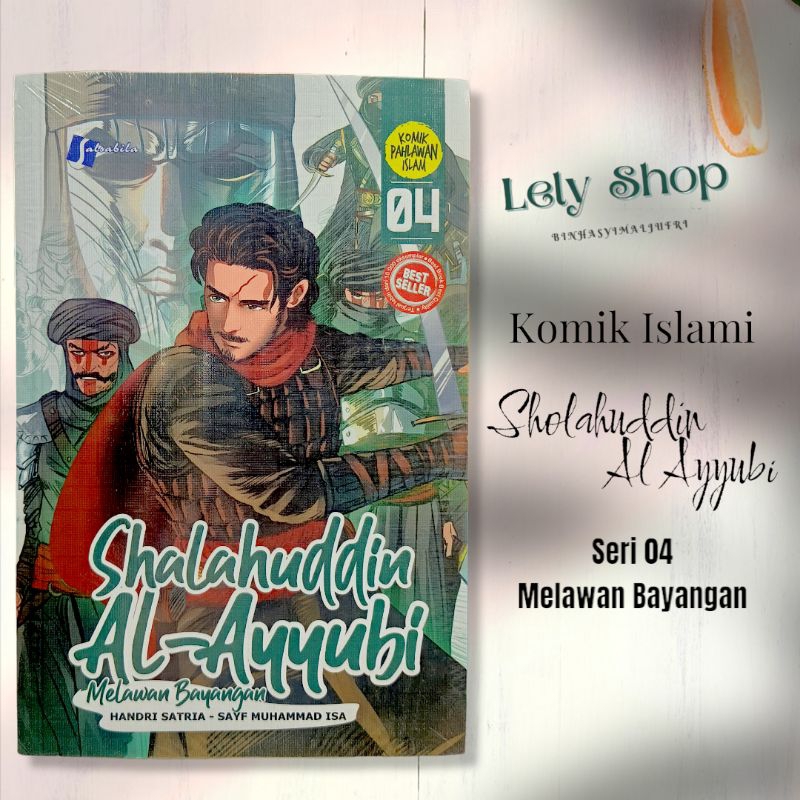 Jual Buku Komik Sholahuddin Shalahuddin Al-Ayyubi Jilid 1 2 3 4 5 6 ...