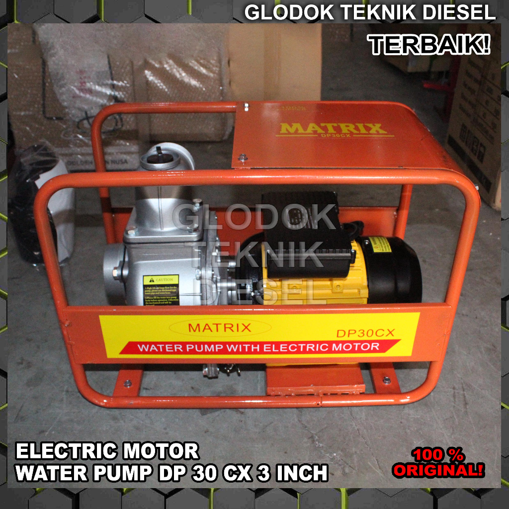 Jual Matrix Alkon Pompa Air Elektrik Listrik 3 INCH Electric Water Pump ...