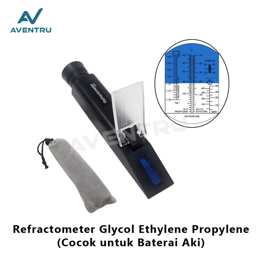 Jual Refractometer Refraktometer Glycol Ethylene Propylene Aki Mobil ...