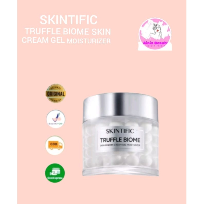 Jual SKINTIFIC TRUFFLE BIOME SKIN REBORN CREAM GEL MOISTURIZER 30g ...