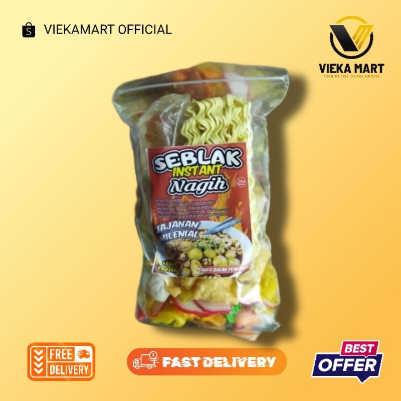 Jual Seblak Instant Nagih | Seblak + Baso Aci Jajanan Milenial Lengkap ...
