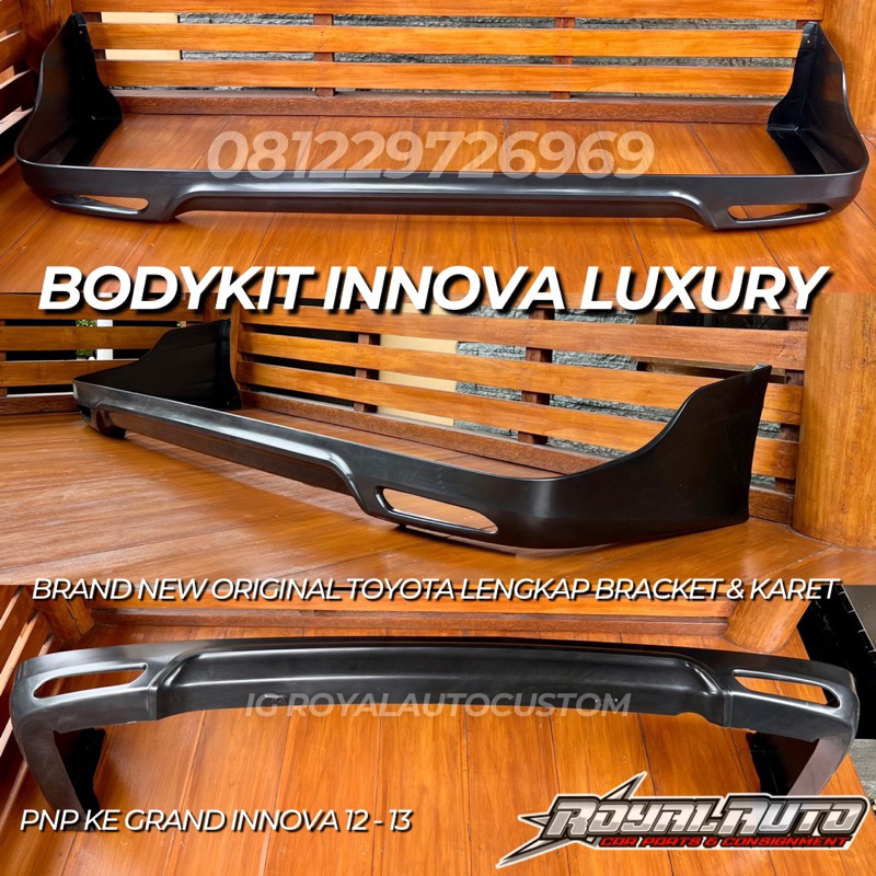 Jual ADD ON/BODYKIT BELAKANG KIJANG GRAND INNOVA LUXURY ORIGINAL ...