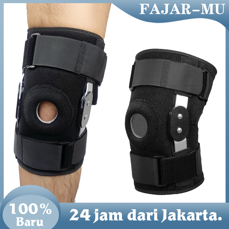 Jual Support Deker Penyangga Lutut Knee Pad Strap Aluminum Plate Dan ...