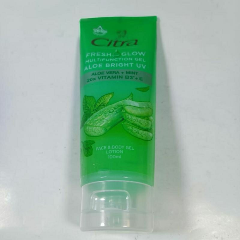 Jual Citra Fresh Glow Multifunction Gel Aloe Bright Uv Face & Body Gel
