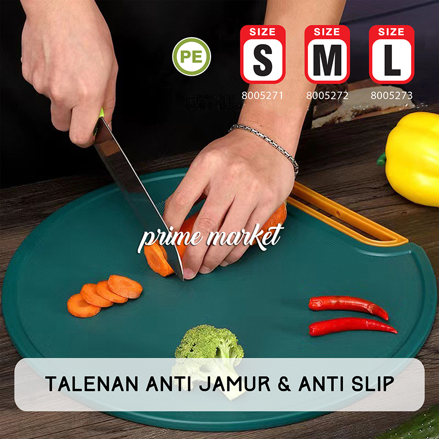 Jual Talenan Anti Jamur Talenan Bulat Anti Jamur Anti Slip Chopping