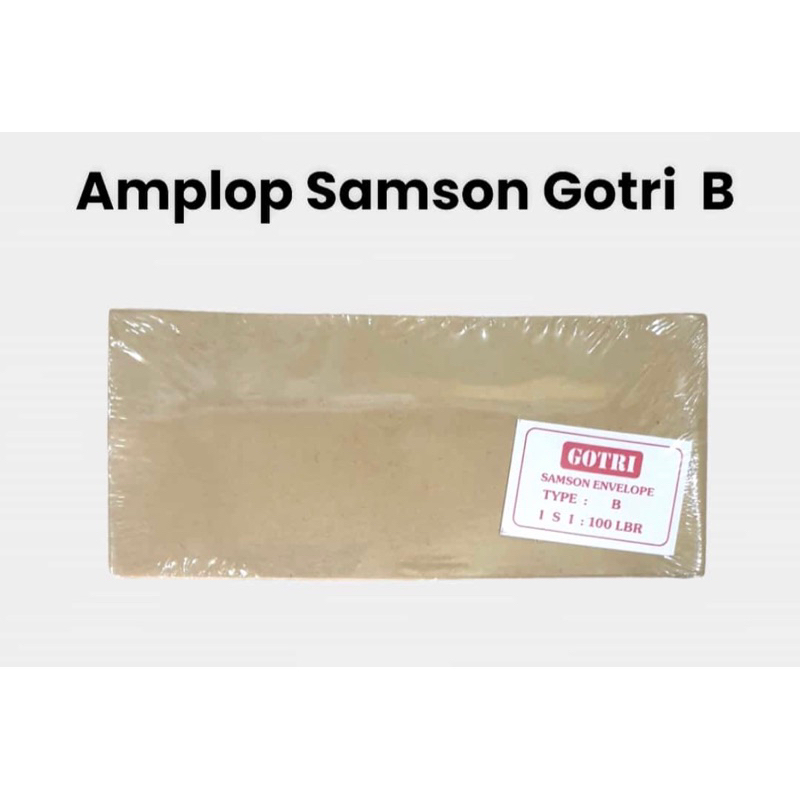 Jual AMPLOP SAMSON COKLAT B / AMPLOP GAJI | Shopee Indonesia