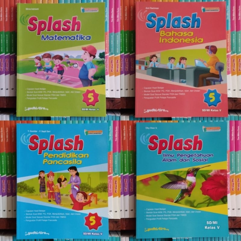Jual BUKU SPLASH KURIKULUM MERDEKA UNTUK SD/MI KELAS 5 PENERBIT ...