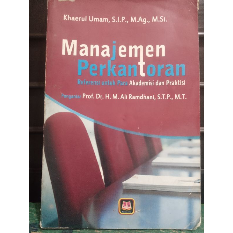 Jual Buku Manajemen Perkantoran.( Referensi Untuk Para Akademis Dan ...