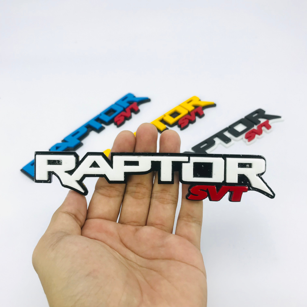Jual EMBLEM MODIFIKASI MOBIL RAPTOR RVT TULISAN TIMBUL BAHAN 3 DIMENSI ...