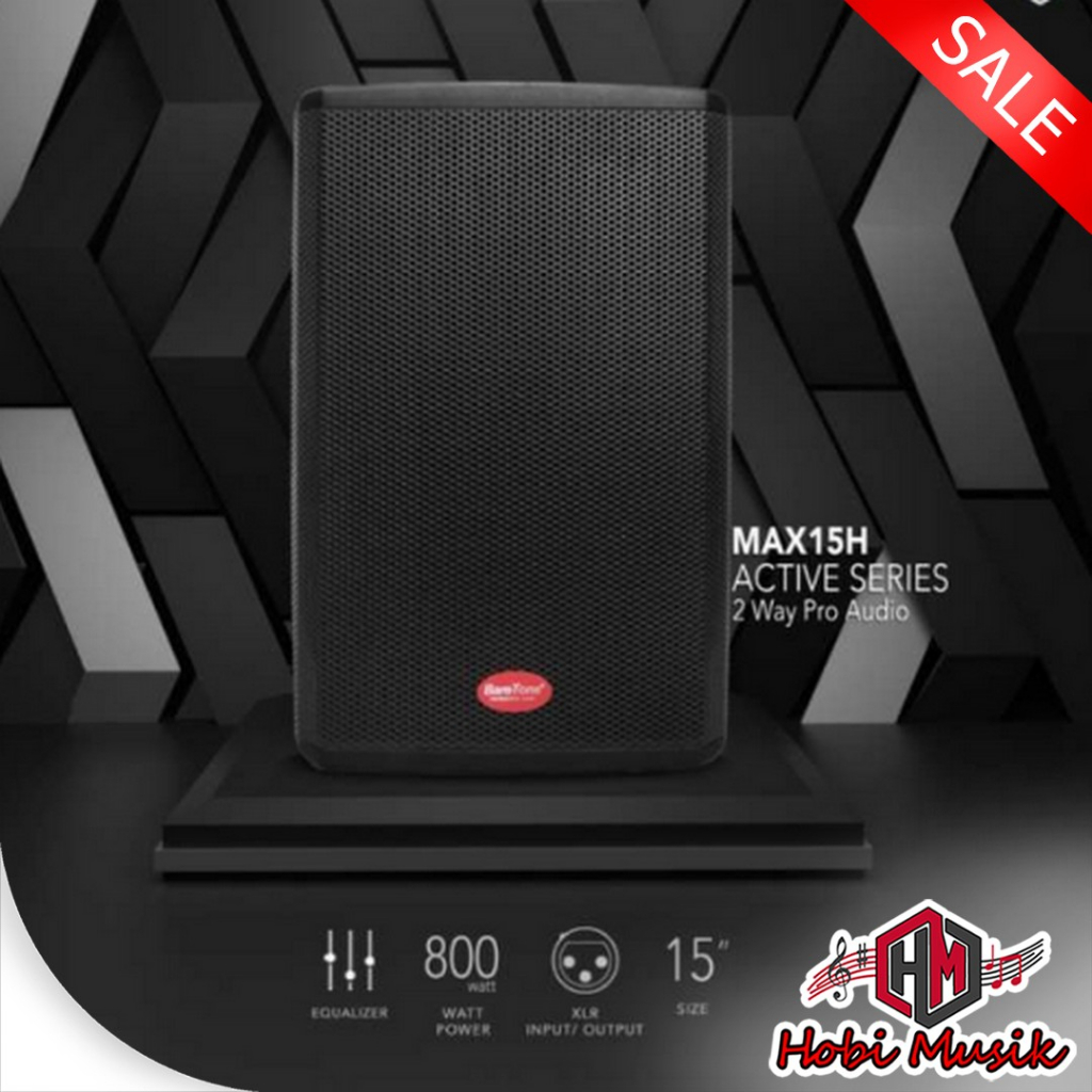 Jual Speaker Aktif Monitor Baretone Max H Watt Pcs Shopee Indonesia