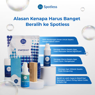 Jual Spotless Shoe Cleaner Starter Kit Sabun Pembersih Sepatu Shoe Perfume Shopee Indonesia