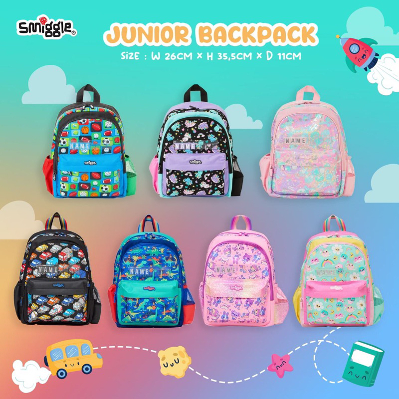 Junior backpack online smiggle