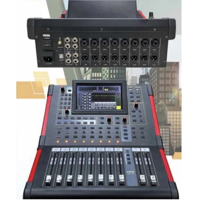 Jual Digital Mixer VPK Star 126 Original 12 channel Bluetooth, USB