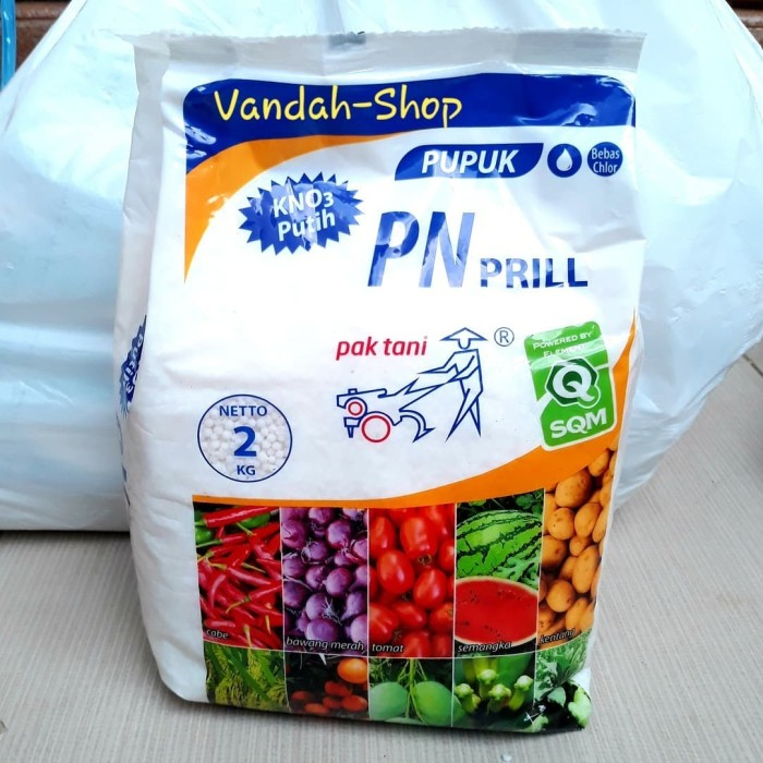 Pupuk KNO3 (kallium nitrat) PN Pak Tani kemasan repack 100 gr