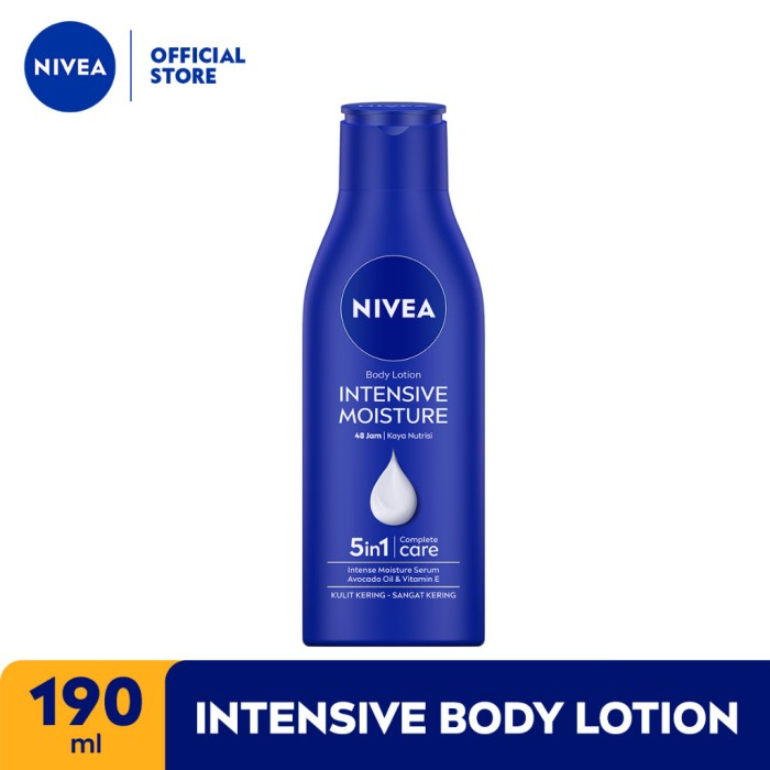 Jual ORIGINAL NIVEA Body Lotion Intensive Moisture 190ML | Shopee Indonesia