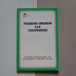 Buku Perundang-undangan dan Yurisprudensi