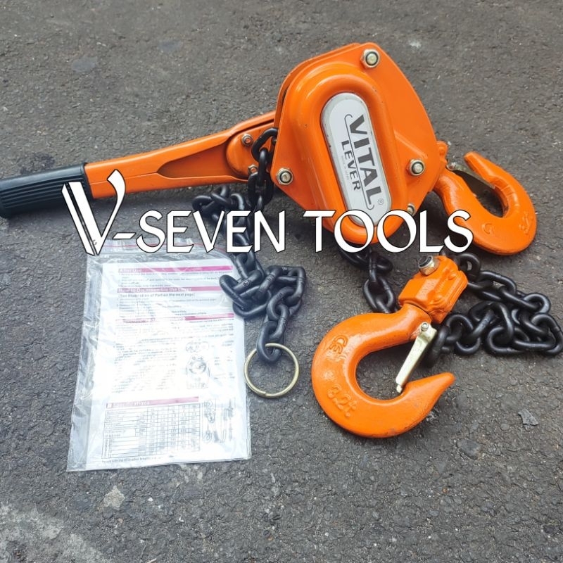 Jual VITAL VR230 Lever block 3 ton 1,5 meter lever hoist original