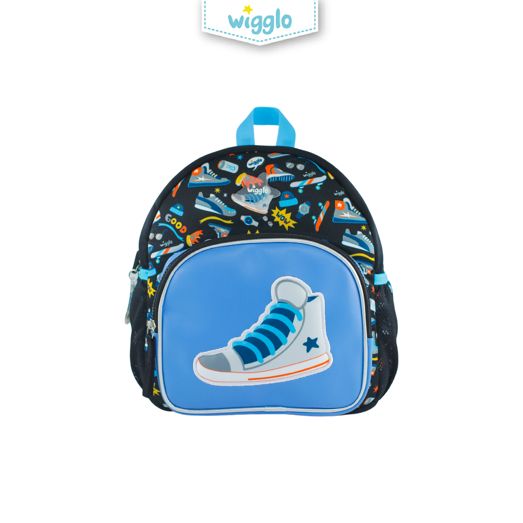 Wigglo Junior Backpack Sneaker Fans Tas Sekolah Anak Laki-Laki - Main Image