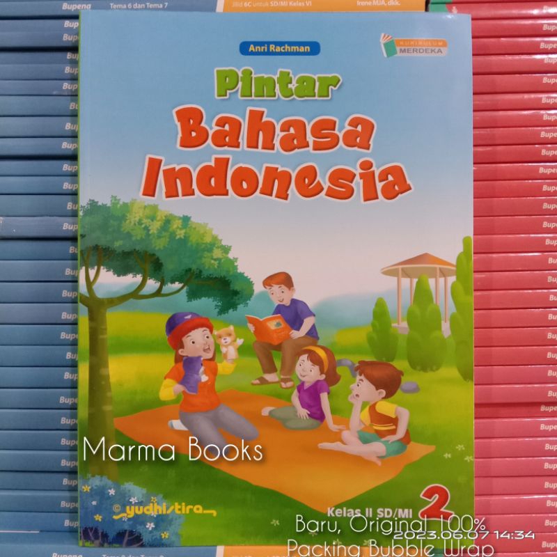 Jual Buku Pintar Bahasa Indonesia Kelas 2 SD Kurikulum Merdeka ...