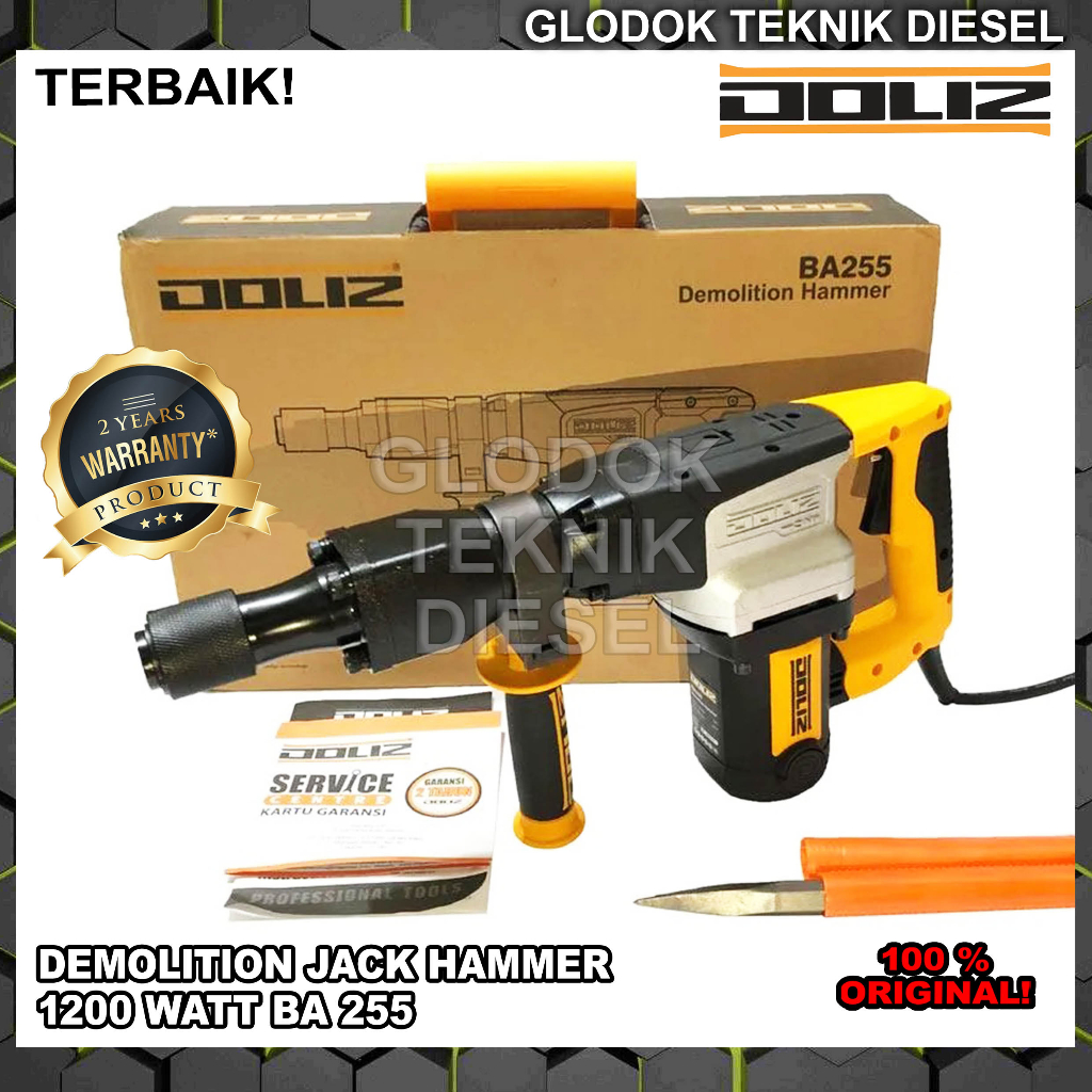 Jual Doliz Mesin Bor Bobok Beton BA255 Demolition Jack Hammer BA 255 ...