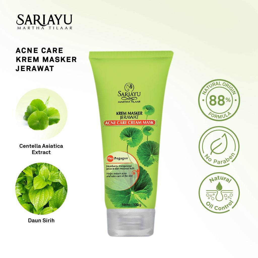 Jual Sariayu Krem Masker Jerawat 100 gr Shopee Indonesia
