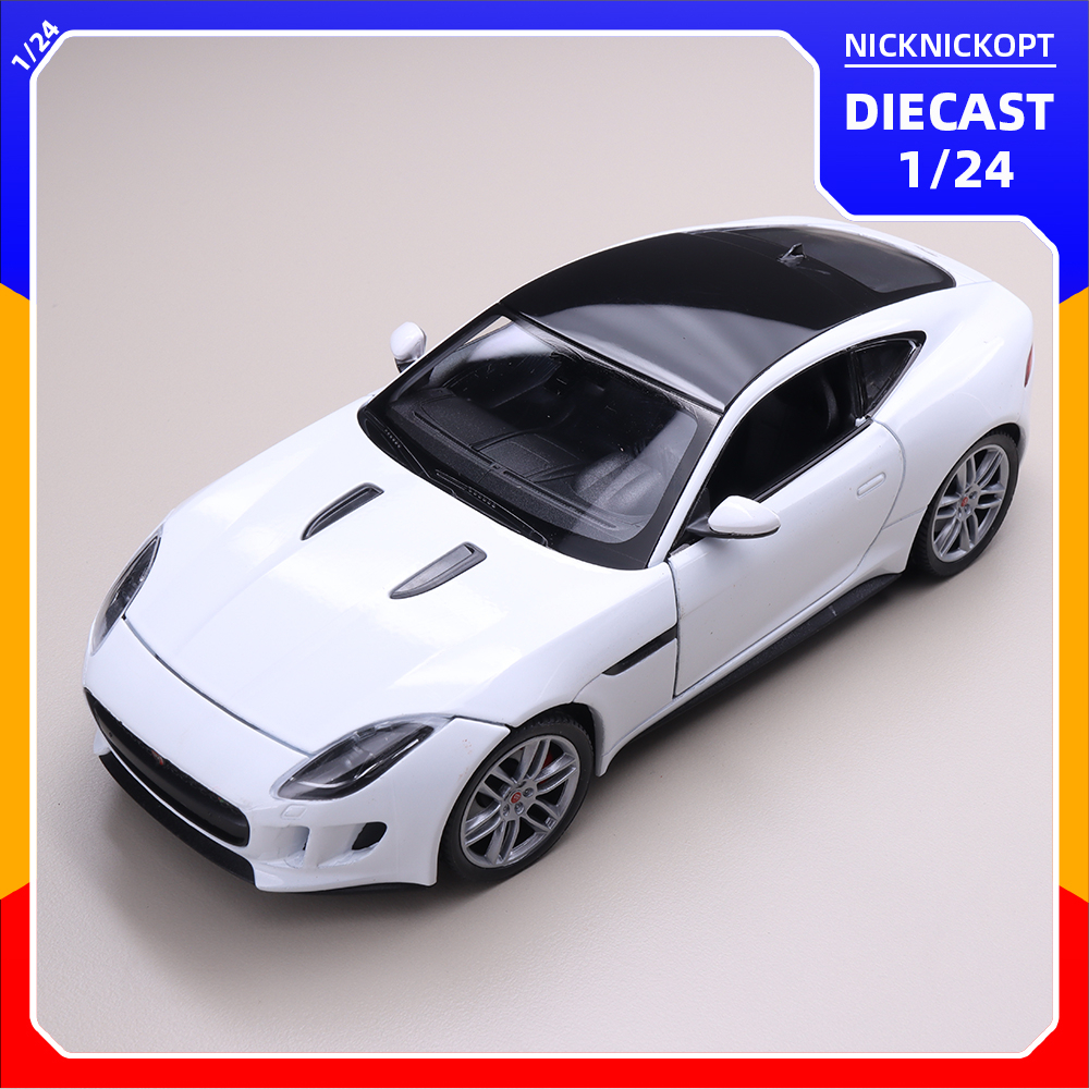 Jual Miniatur Mobil Welly Jaguar F-TYPE Coupe Diecast Skala