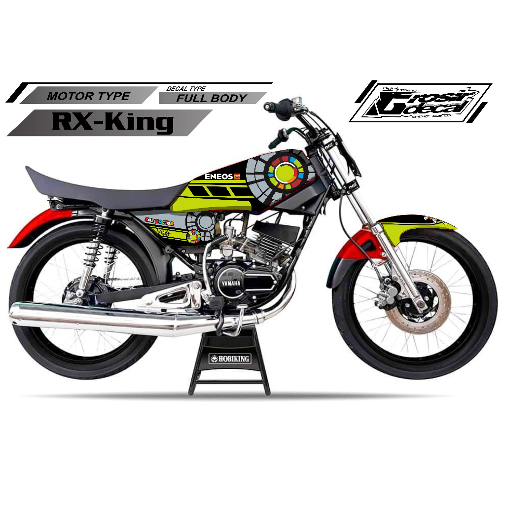 Jual Decal Stiker RX King Fullbody Dekal Stiker Yamaha RX King Fullbody ...