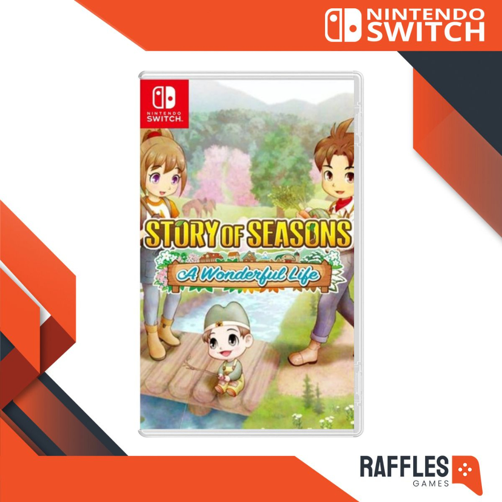 Story of Seasons: A Wonderful Life - Nintendo Switch, Nintendo Switch